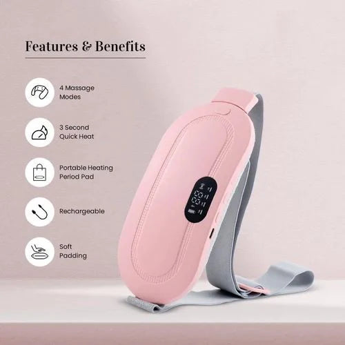 Menstrual Heating Device, Rechargeable Period Pain Relief Machine