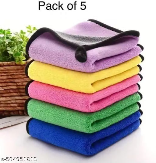 pack of 5 car kitchen dining clean cloth